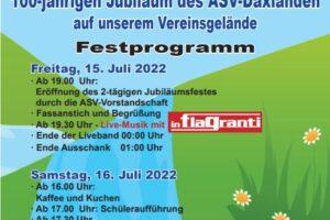 100 Jahre ASV Daxlanden Tag 1