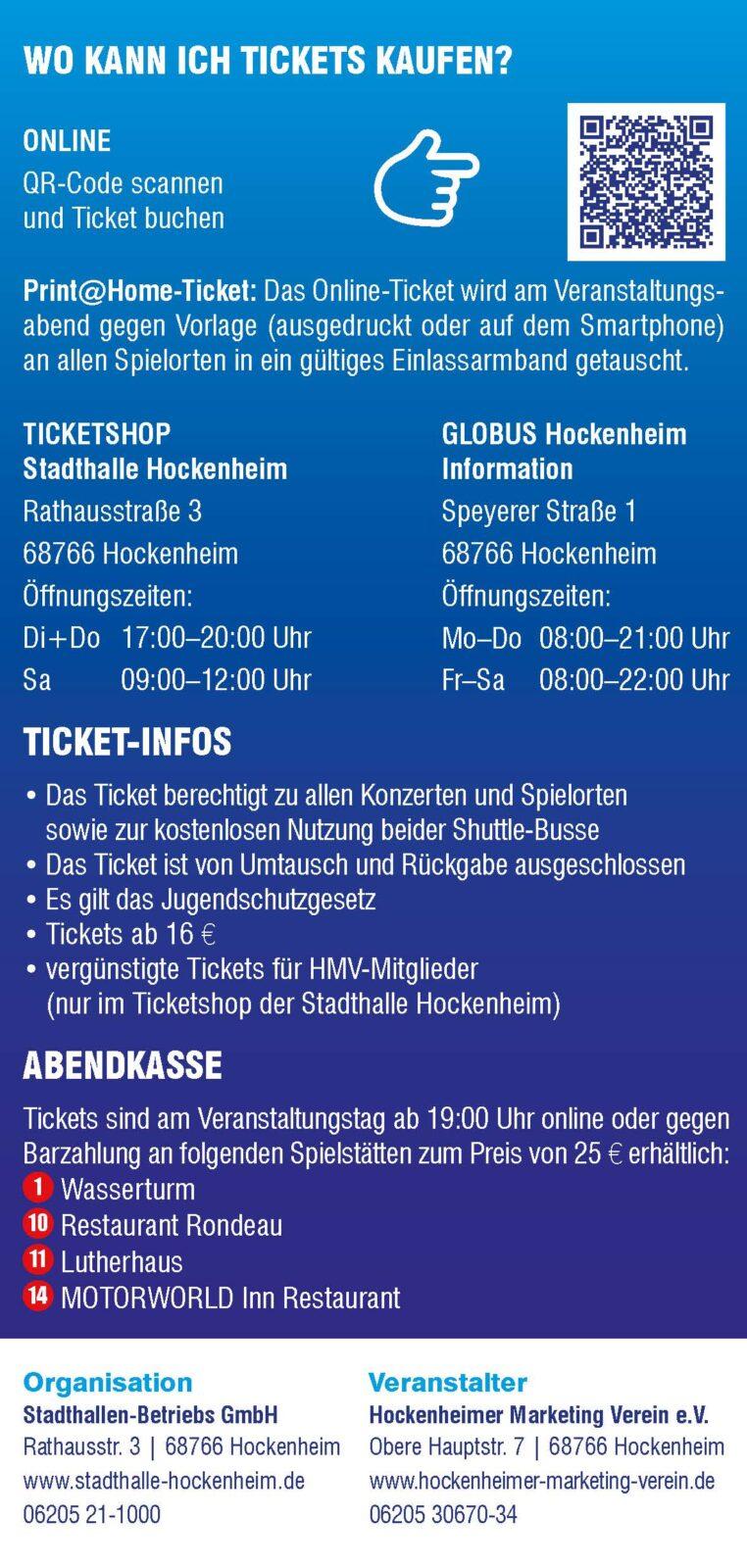 Hockenheimer Nacht der Musik HoNaMu
